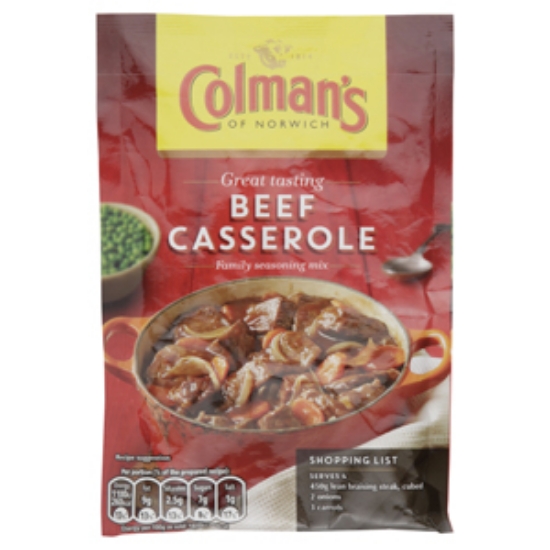 Picture of COLMANS Beef Casserole Sachet 40g  x16